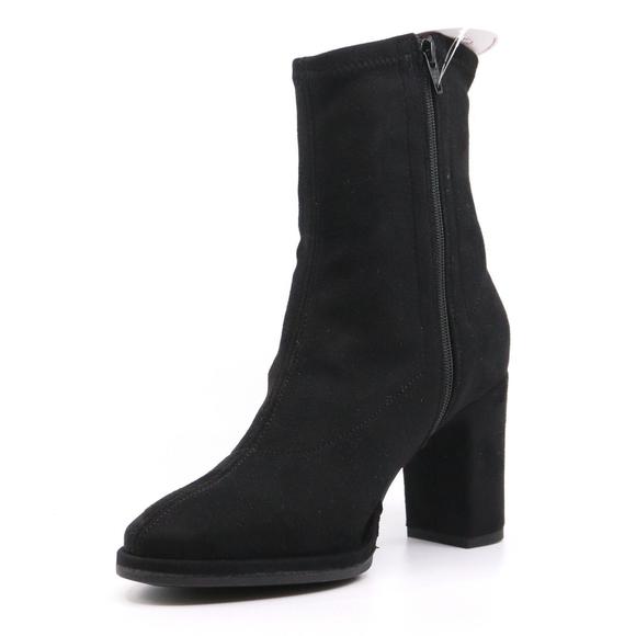 NEW WONDERS sarge suede boot in black - Picture 4 of 7